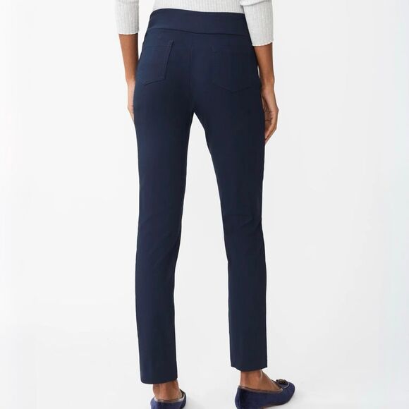 J. McLaughlin size 8 Masie Pants Winter Navy - Picture 2 of 13